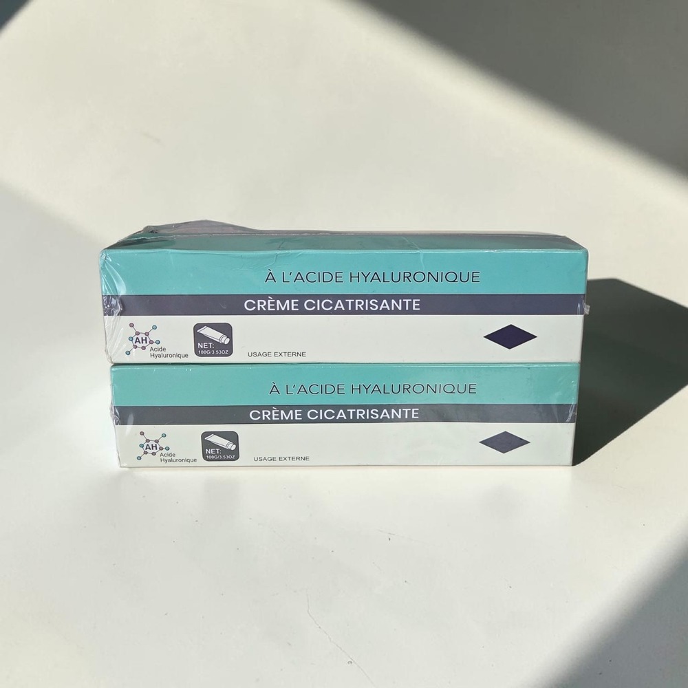 Set Of 2 Hyaluronic Acid Moisturizing Cream 3.53 oz ea Sealed Creme Cicatrisante